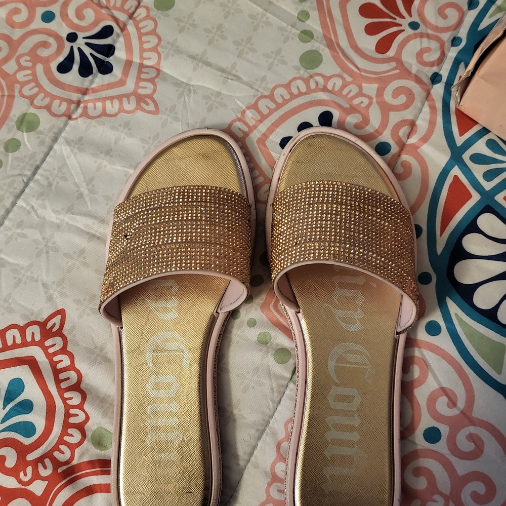 Cute pink juicy couture sandals